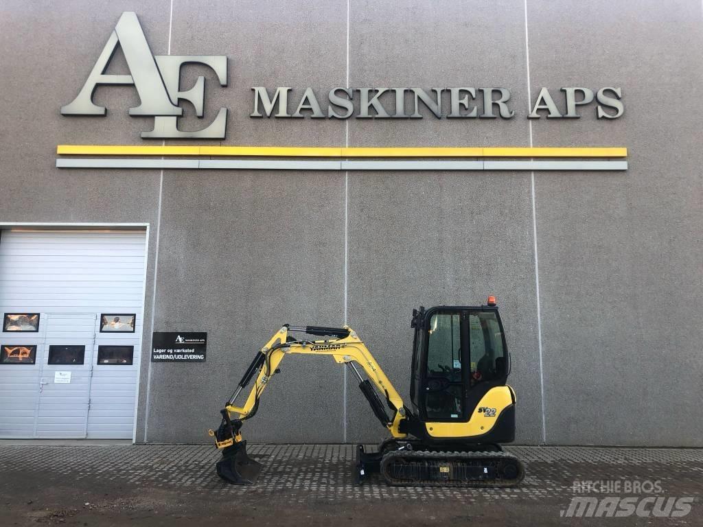 Yanmar SV22 Mini kotrók < 7t
