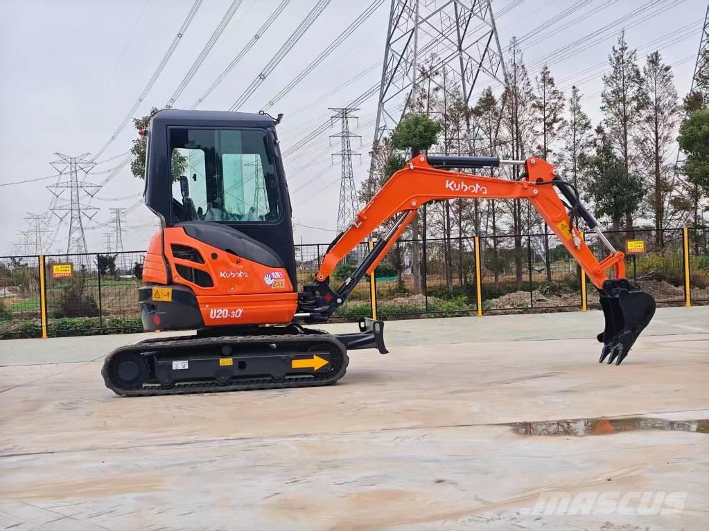 Kubota U20-3EU Mini kotrók < 7t