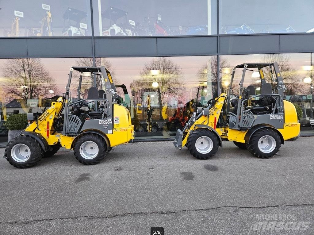 Wacker Neuson WL 20 Mini homlokrakodók