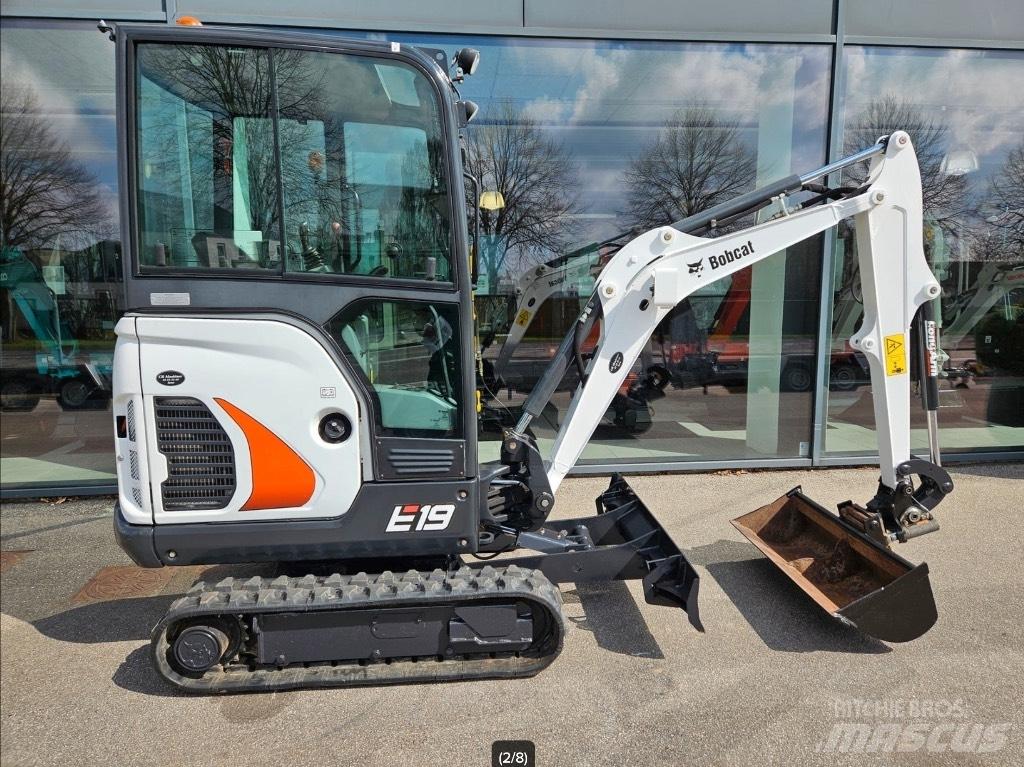 Bobcat E 19 Mini kotrók < 7t