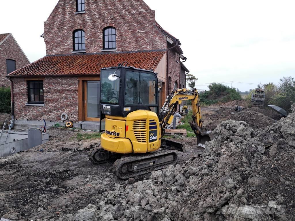 Komatsu pc24 mr Mini kotrók < 7t