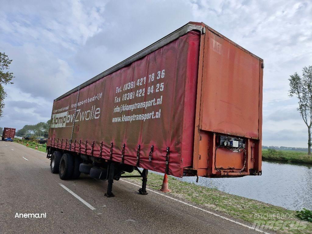 Pacton THD 232 Elhúzható ponyvás félpótkocsik