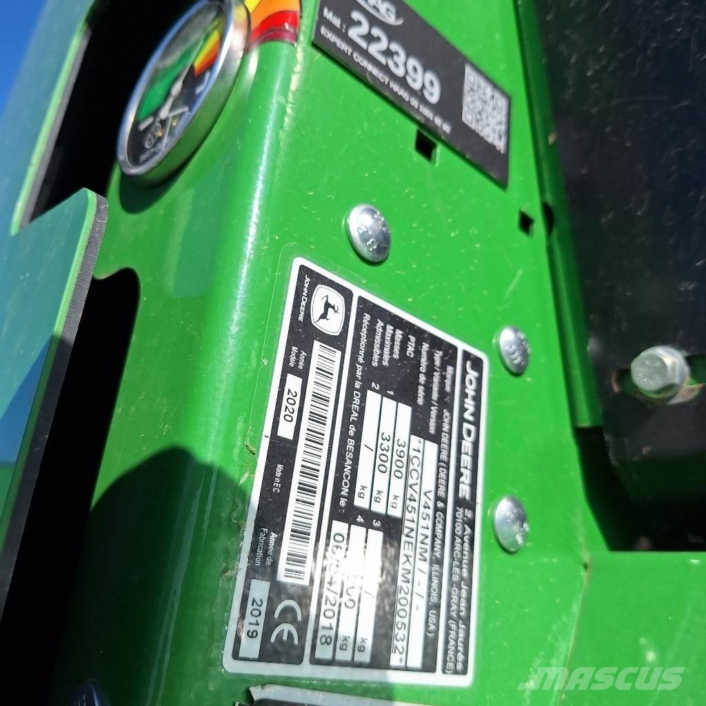 John Deere V 451 M Körbálázók