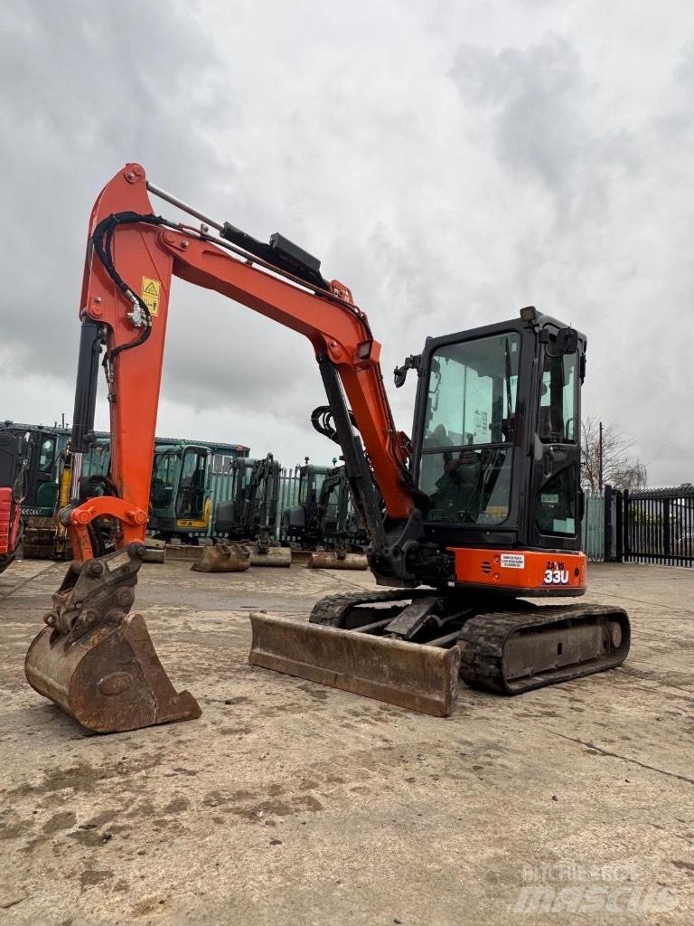 Hitachi ZX 33 U-6 Mini kotrók < 7t