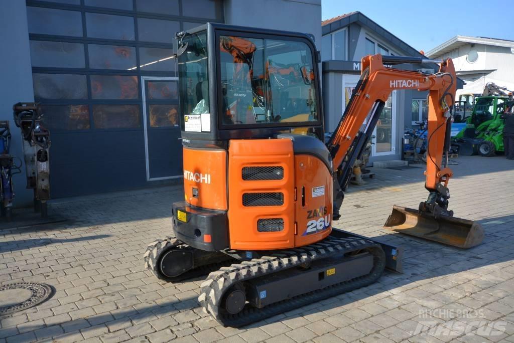 Hitachi ZX 26 U-6 Mini kotrók < 7t