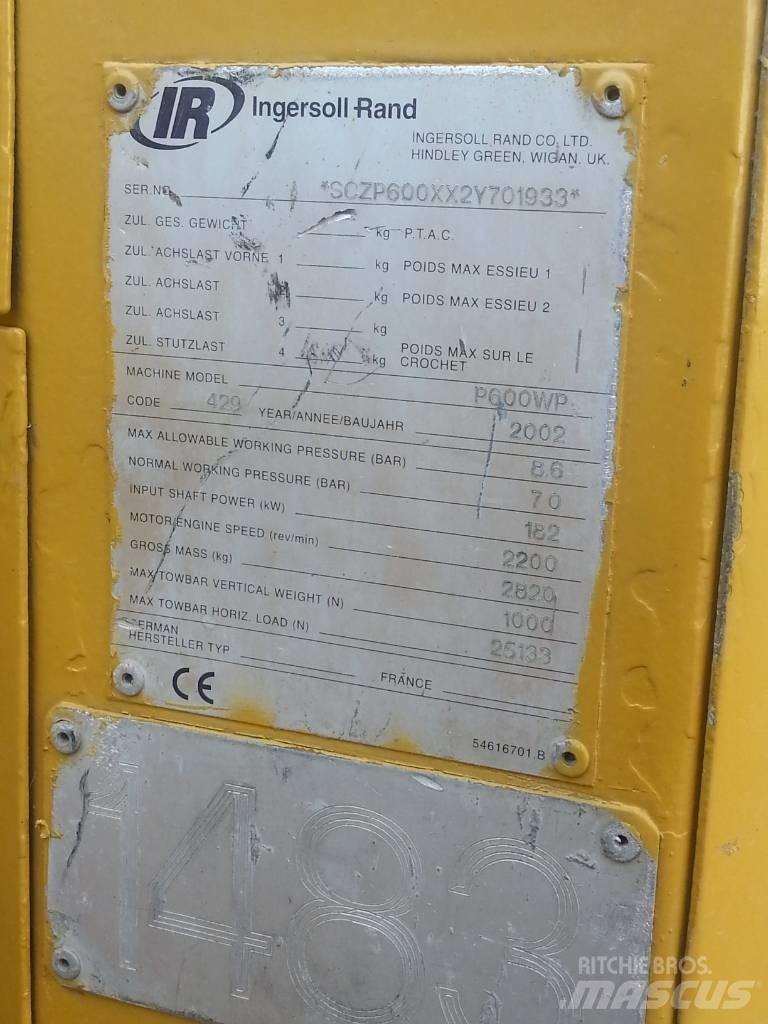 Ingersoll Rand P 600 Kompresszorok