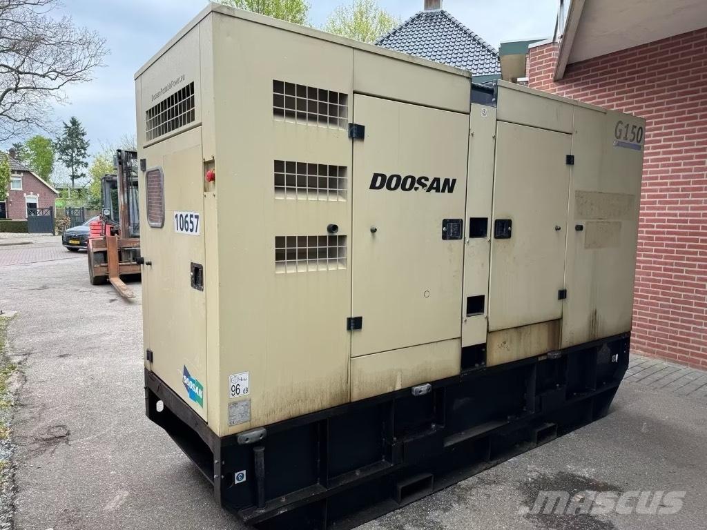Doosan 150 KVA Dízel áramfejlesztők