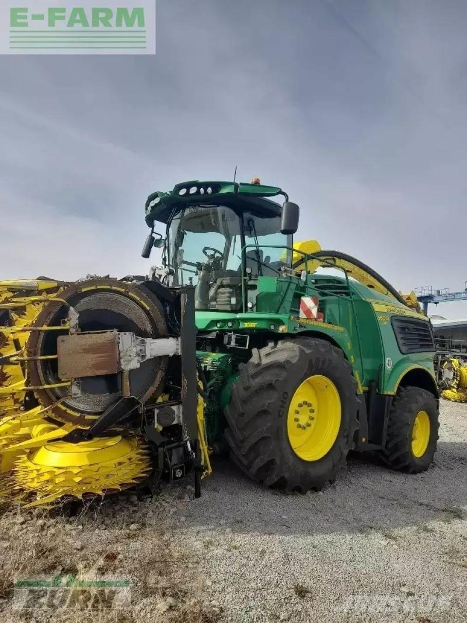 John Deere 9500 Önjáró szecskázók