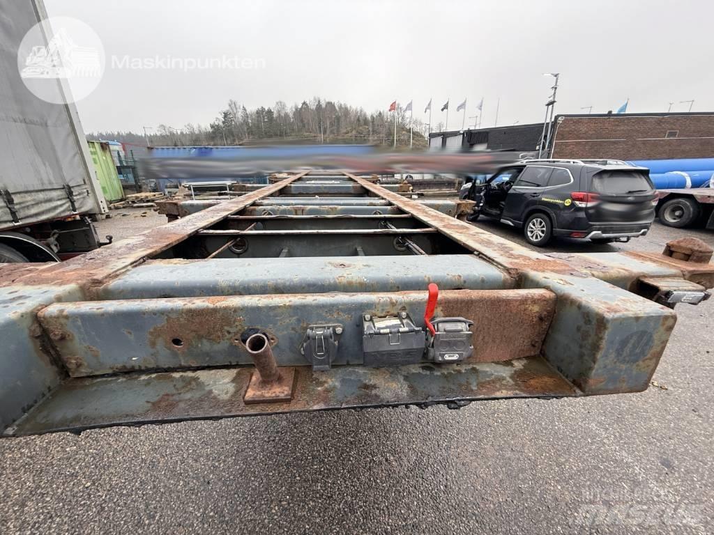 Schweriner CS 40 Konténerkeret / Konténeremelő félpótkocsik