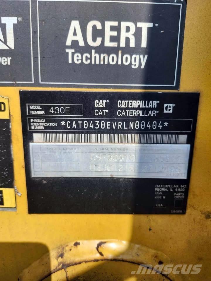 CAT 430 E Kotrórakodók