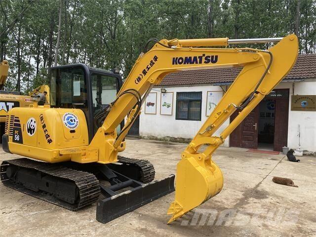 Komatsu PC56-7 Lánctalpas kotrók