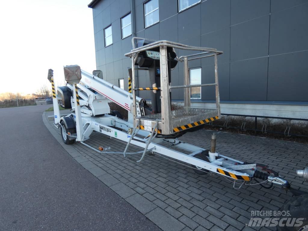 Dino 180 XT  Skylift Pótkocsira szerelt emelők és állványok