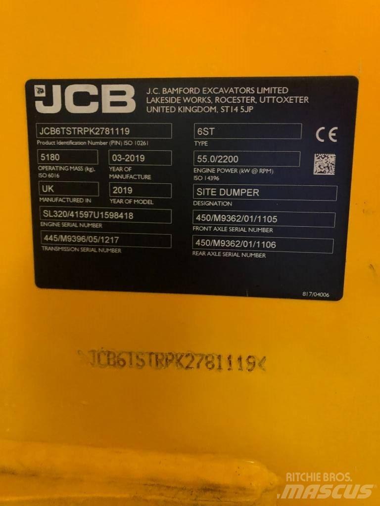 JCB 6 ST Mezei dömperek