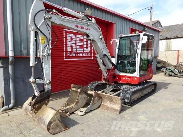Takeuchi TB 260 Mini kotrók < 7t
