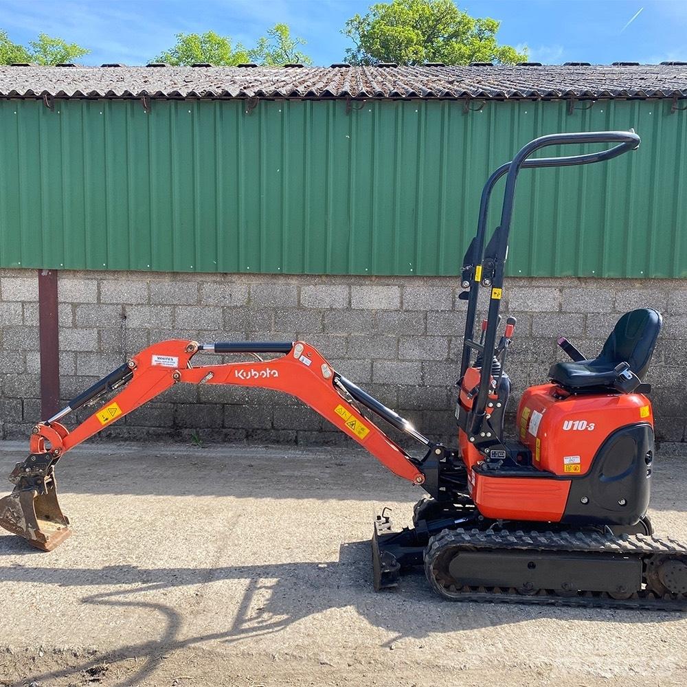 Kubota U10-3 Mini kotrók < 7t