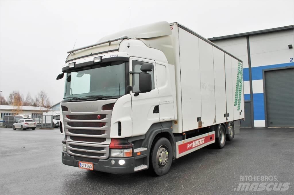 Scania R480 6x2 Dobozos teherautók