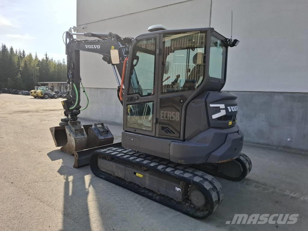 Volvo ECR 58 F Mini kotrók < 7t