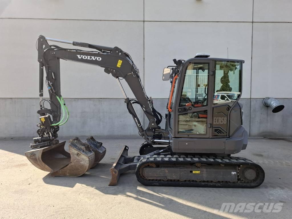 Volvo ECR 58 F Mini kotrók < 7t