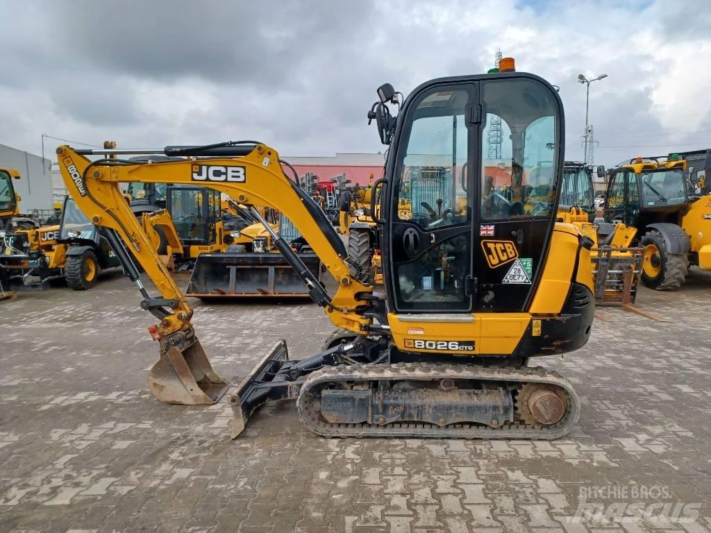 JCB 8026 CTS Mini kotrók < 7t