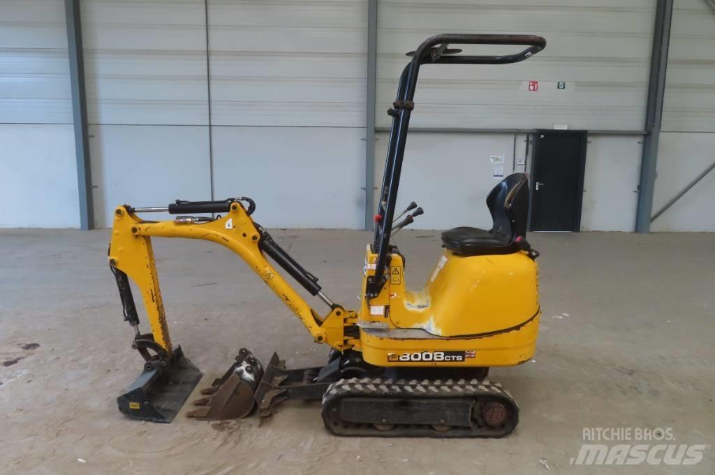 JCB 8008 Mini kotrók < 7t