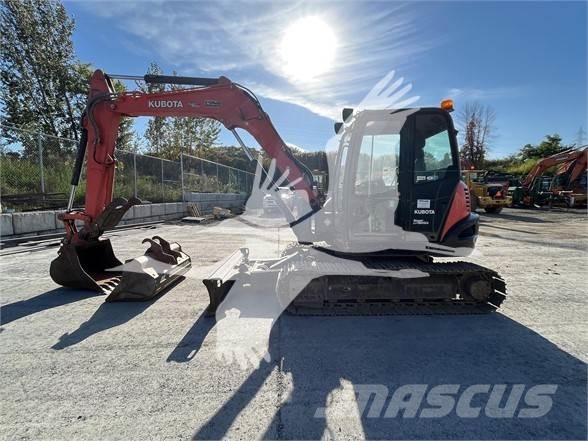 Kubota KX080-4 Lánctalpas kotrók