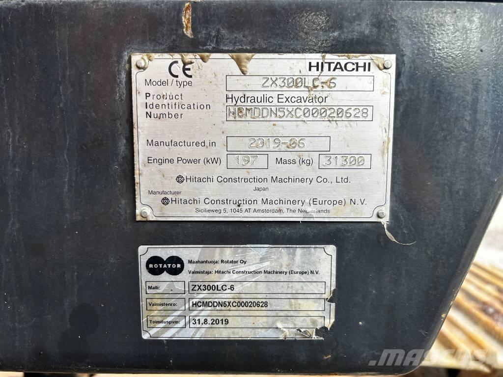 Hitachi ZX 300 LC-6 Lánctalpas kotrók