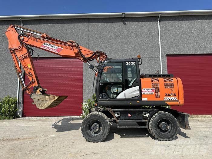 Hitachi ZX170W-6 Gumikerekes kotrók
