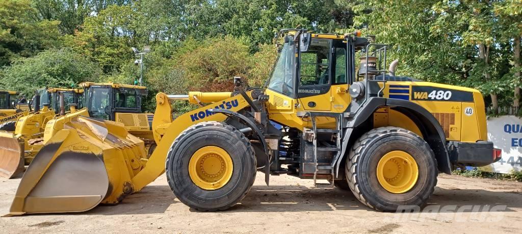 Komatsu WA 480-8 Gumikerekes homlokrakodók
