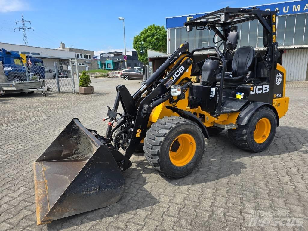 JCB 403 SP Gumikerekes homlokrakodók