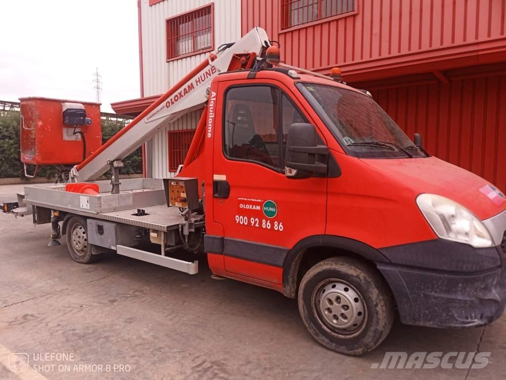 Multitel 160 Alu DS Teherautóra szerelt emelők és állványok