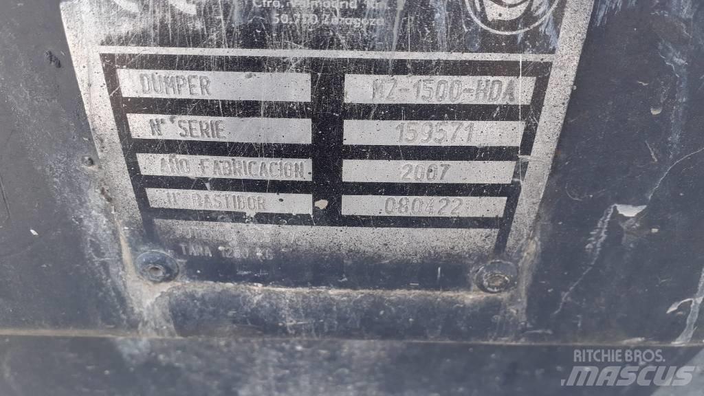 Mz Imer MZ-1500-HDA Mezei dömperek