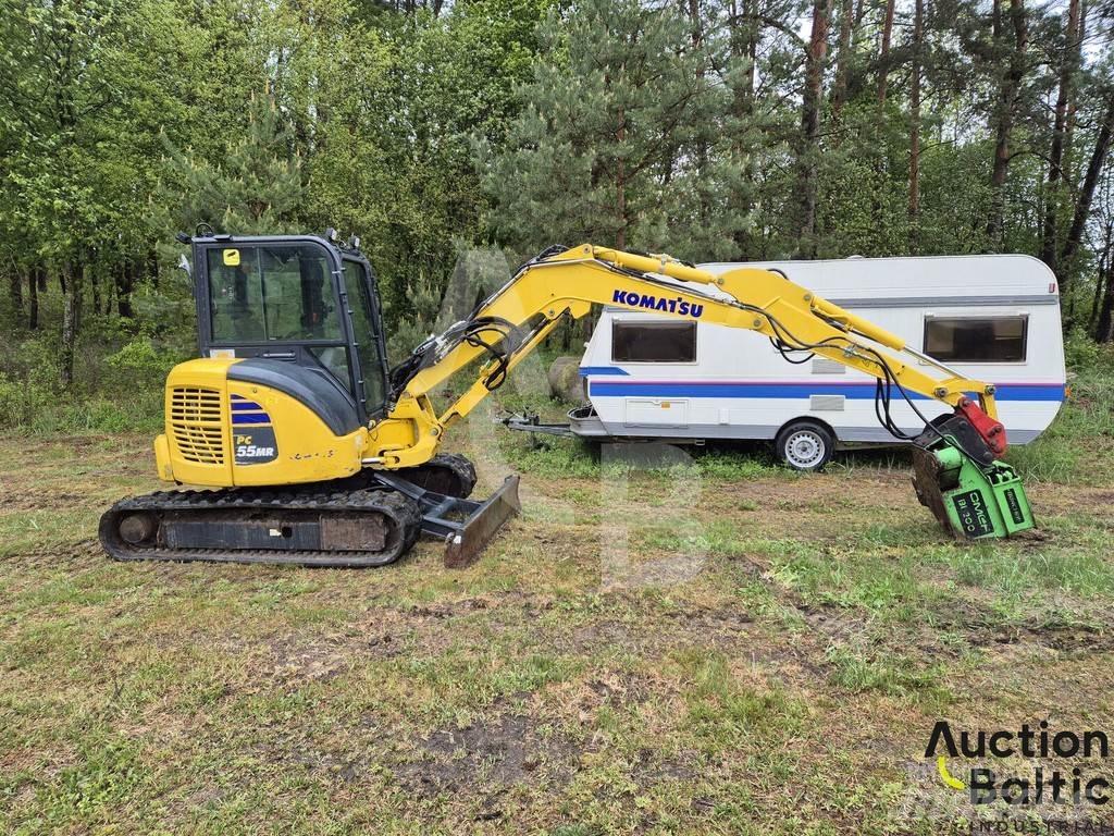 Komatsu PC55MR-5E0 Mini kotrók < 7t