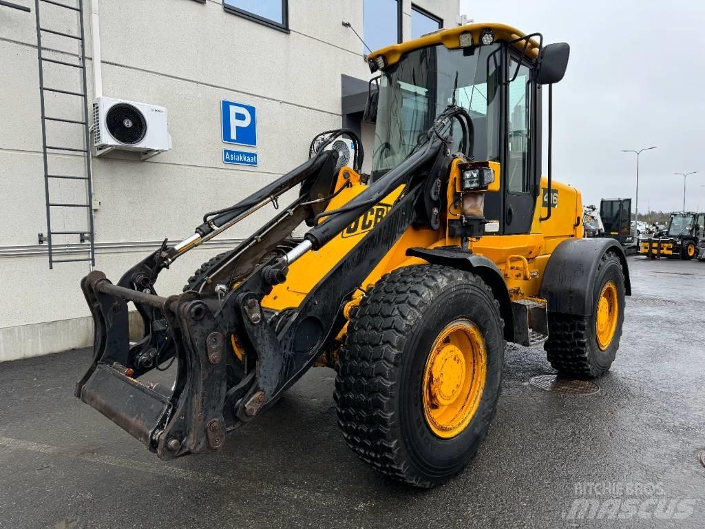 JCB 416 HT Gumikerekes homlokrakodók
