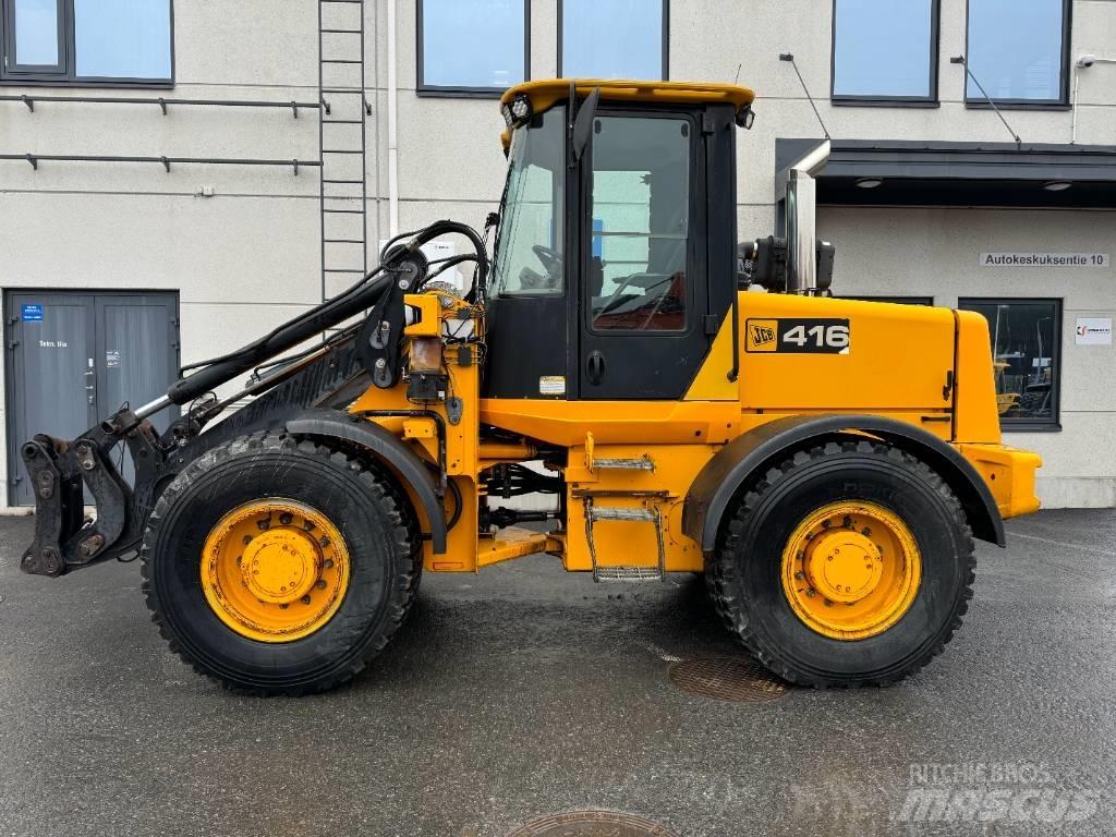 JCB 416 HT Gumikerekes homlokrakodók