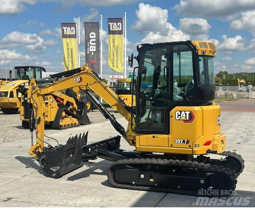 CAT 302.7 CR Mini kotrók < 7t