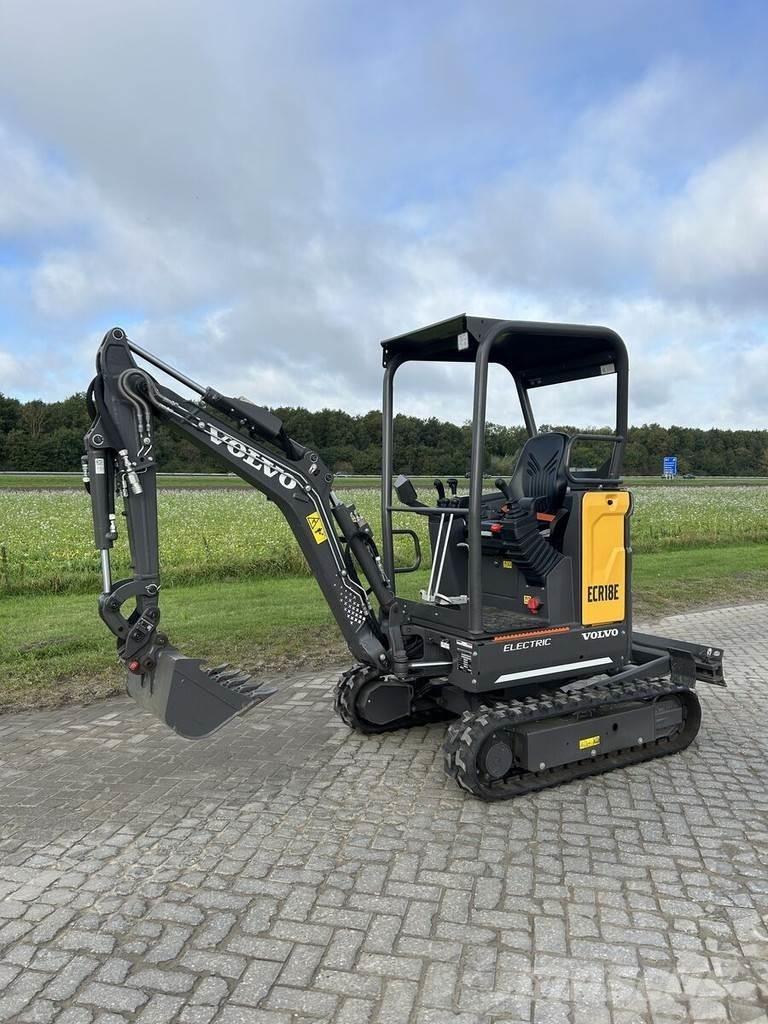 Volvo JECR18E Mini kotrók < 7t