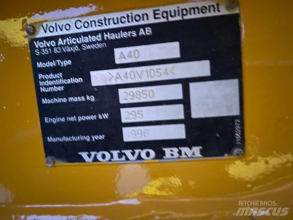 Volvo A40C Csuklósdömperek