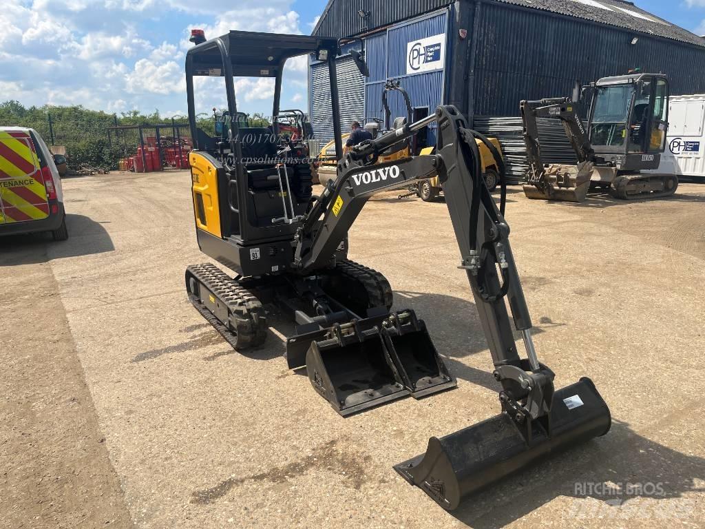 Volvo EC 18 E Mini kotrók < 7t