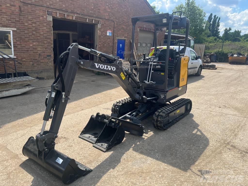 Volvo EC 18 E Mini kotrók < 7t