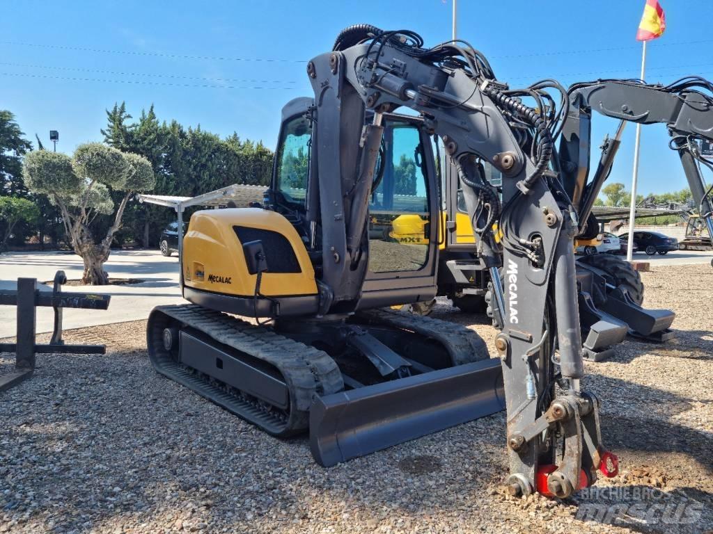 Mecalac 8 M CR Közepes (midi) kotrók 7 t - 12 t