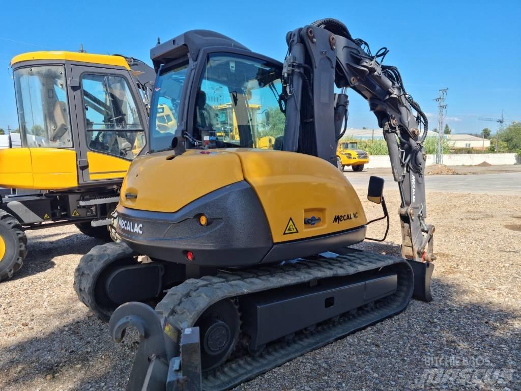 Mecalac 8 M CR Közepes (midi) kotrók 7 t - 12 t