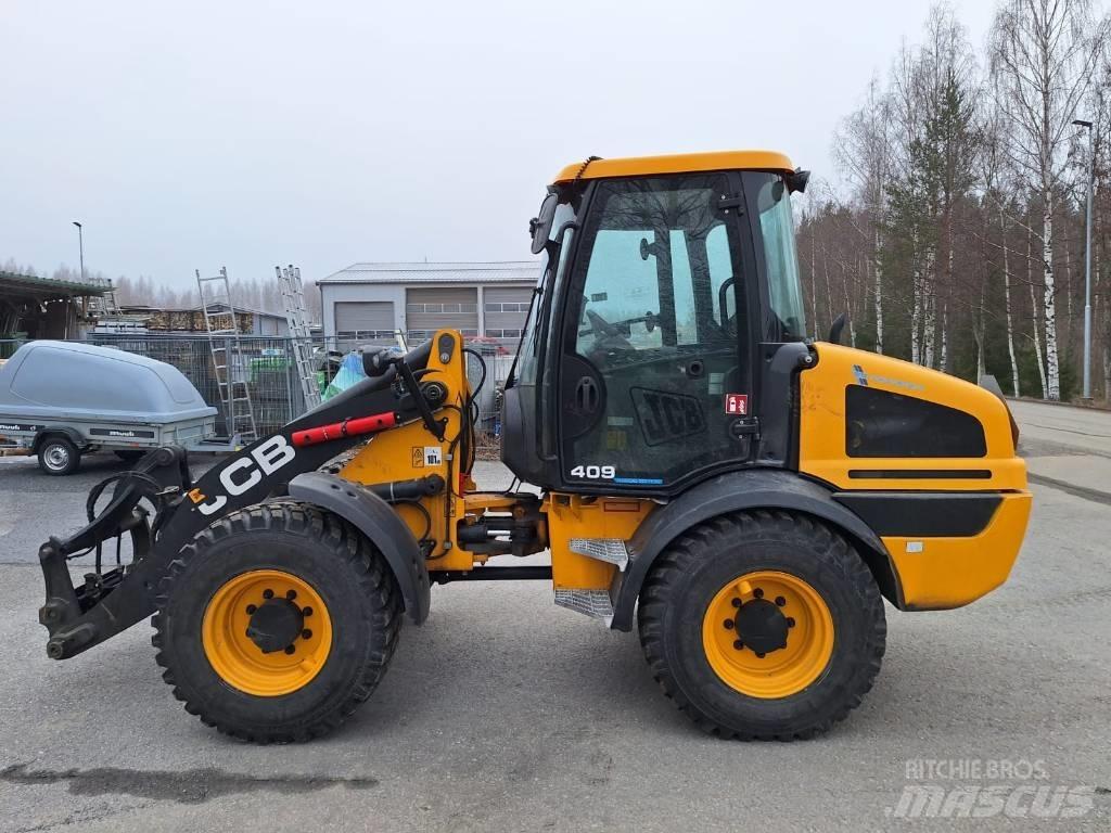 JCB 409 NE T4 Gumikerekes homlokrakodók