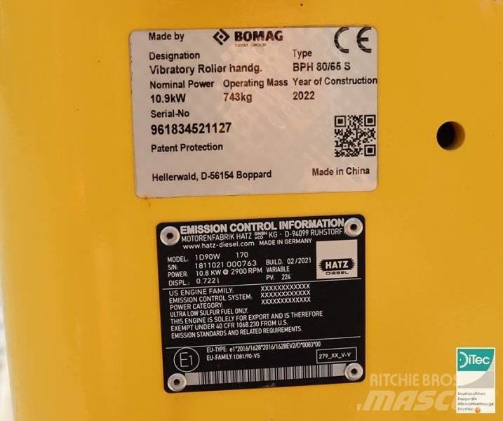 Bomag BPH 80/65 S Vibrátorok