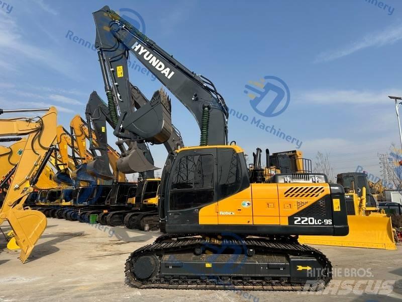 Hyundai R220LC-9S Lánctalpas kotrók
