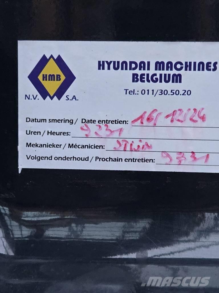 Hyundai R 180W-9A Gumikerekes kotrók