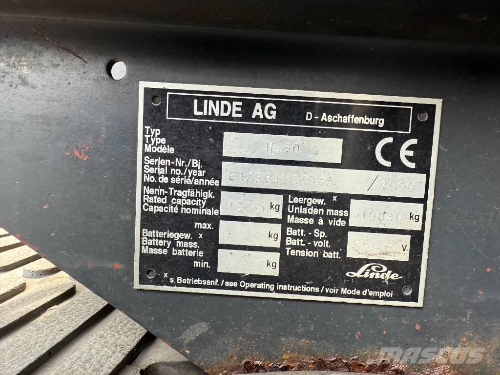 Linde H 150 D Dízel targoncák