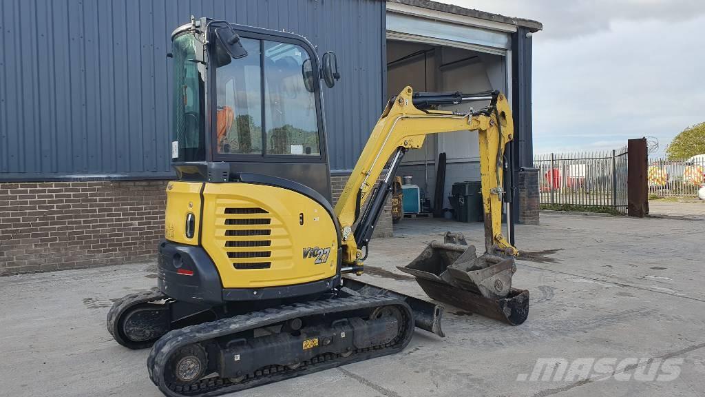 Yanmar VIO 27-6 Mini kotrók < 7t