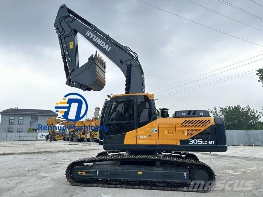 Hyundai R305LC-9T Lánctalpas kotrók