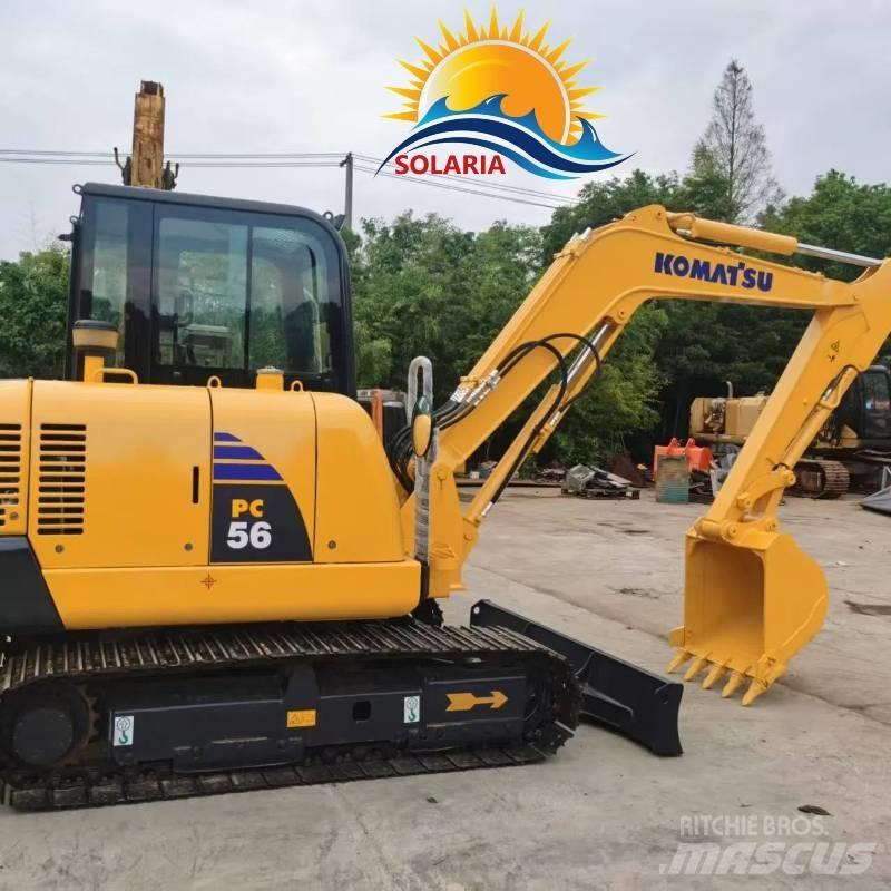 Komatsu PC 56 Mini kotrók < 7t