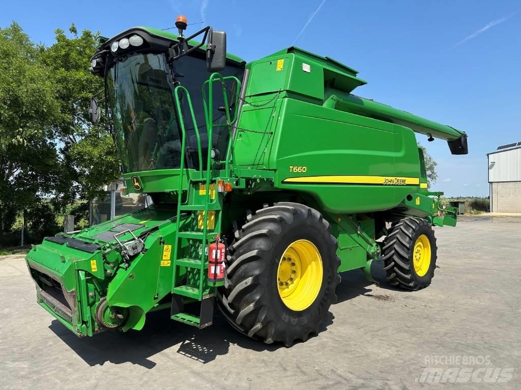 John Deere T 660 Kombájnok